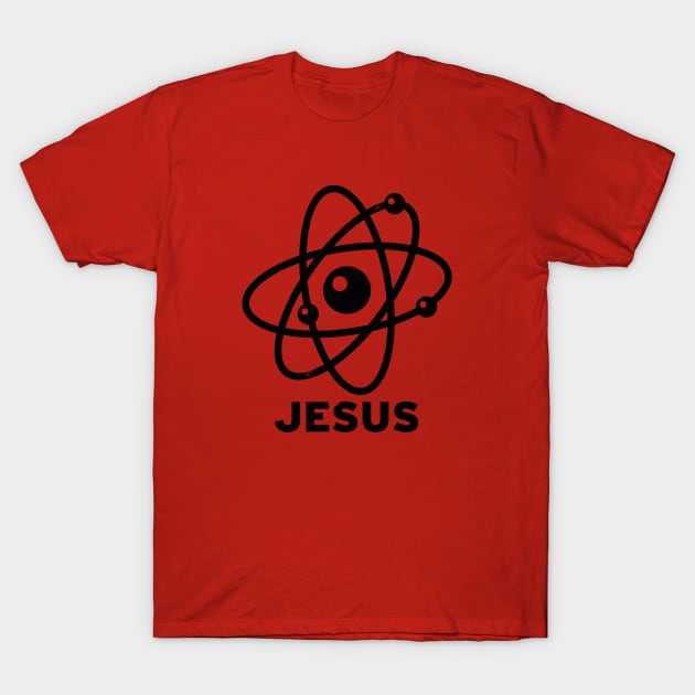 Jesus Atoms T-Shirt by bobbuel